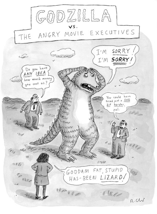 Godzilla vs. The Angry Movie Executives