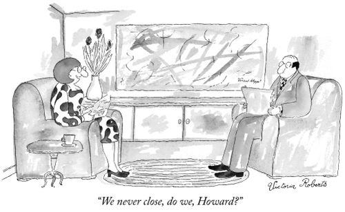 "We never close, do we, Howard?"