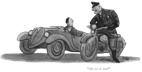 "Ou est le feu?"