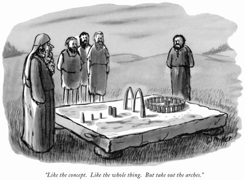 "I like the concept. Like the whole thing. But take out the arches."