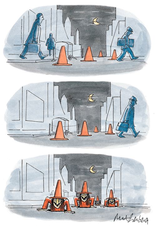 Traffic Cone Monsters