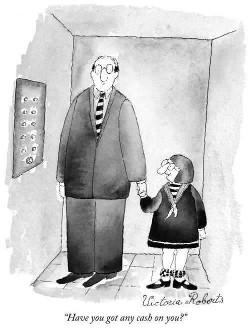 "Have you got any cash on you?"