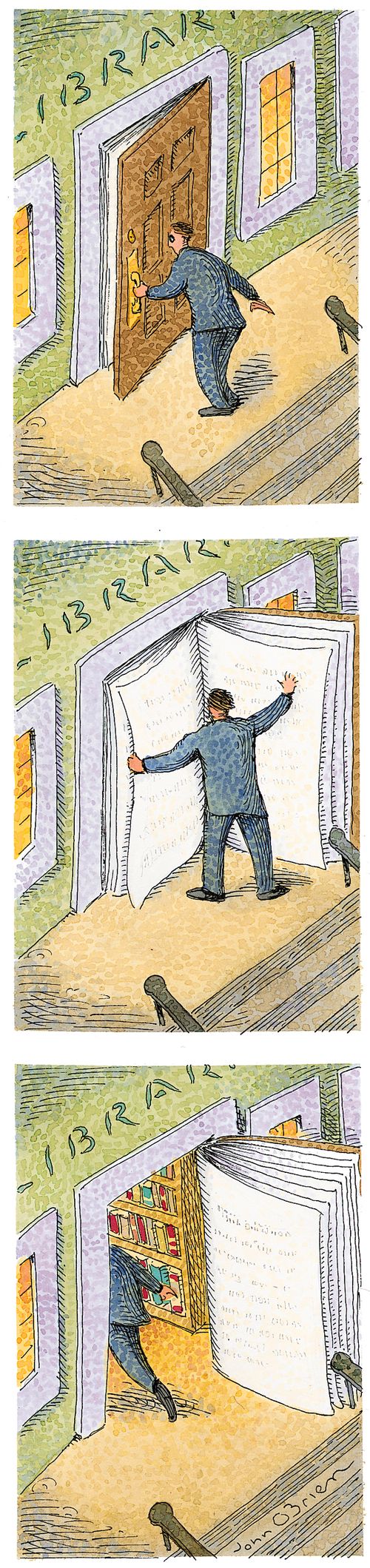 Library Door