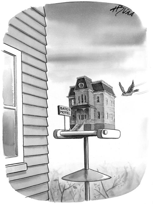 Bates Motel Birdhouse
