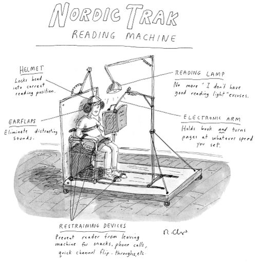 Nordic Trak Reading Machine