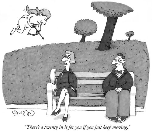 "There's a twenty in it for you if you just keep moving."