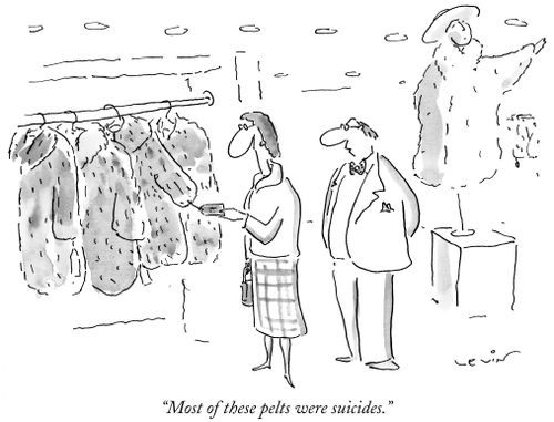 "Most of these pelts were suicides."