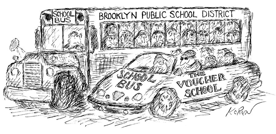 School Bus for The Voucher School