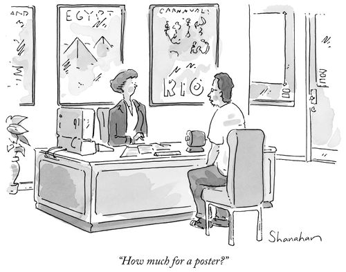 "How much for a poster?"