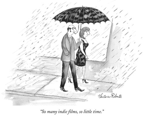 "So many indie films, so little time."