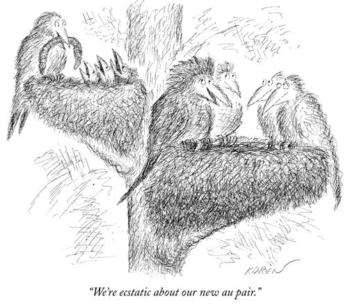 "We're ecstatic about our new au pair."