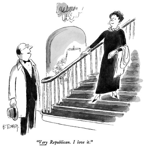 "Very Republican. I love it."