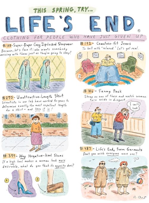 This Spring Try Life's End: Clothing For People Who Have Just Given Up
