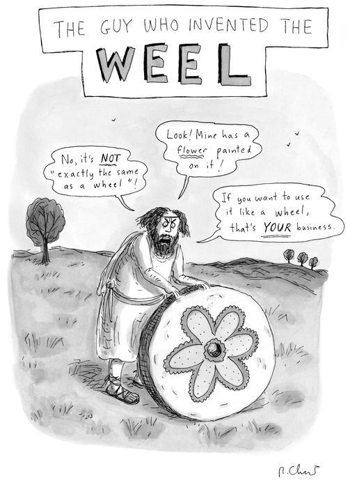 The Guy Who Invented the Wheel