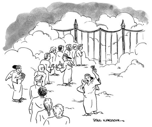 Scalpers Work The Queue At Heaven's Gates