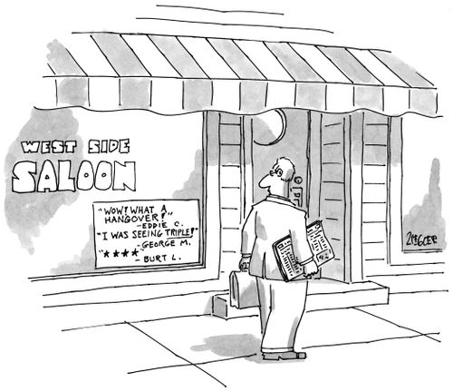 West Side Saloon: 'Wow! What a Hangover!'