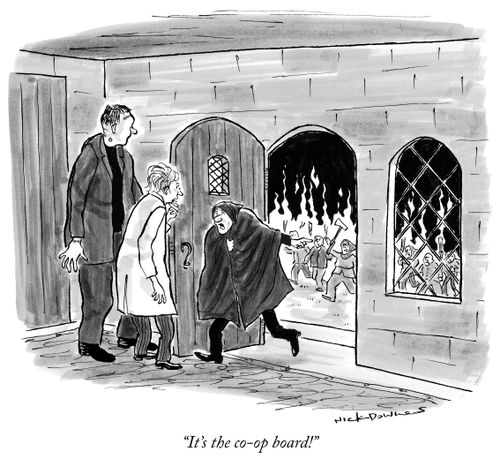 "It's the co-op board!"