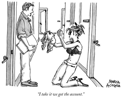 "I take it we got the account."