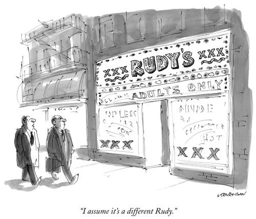 "I assume it's a different Rudy."