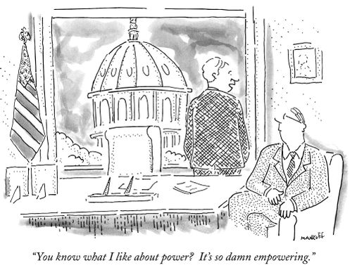 "You know what I like about power? It's so damn empowering."