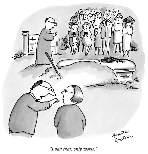 "I had that, only worse."