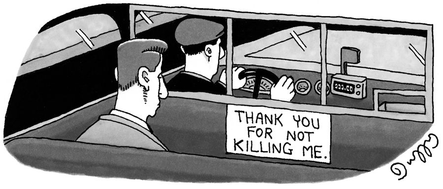 Thank you for not killing me.