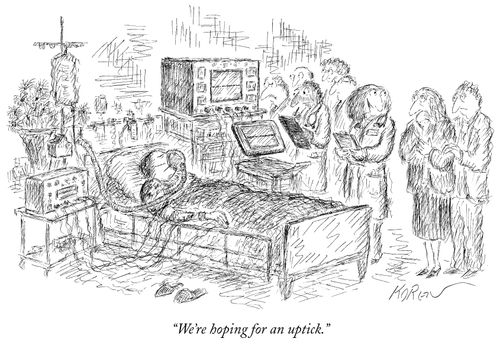 "We're hoping for an uptick."