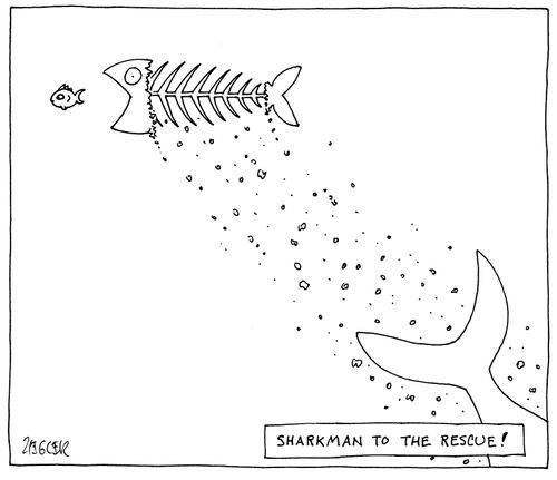 Sharkman to the rescue!