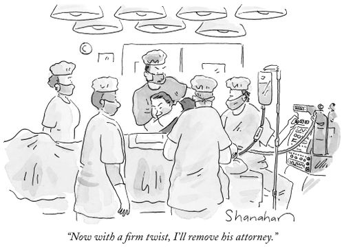 "Now with a firm twist, I'll remove his attorney."