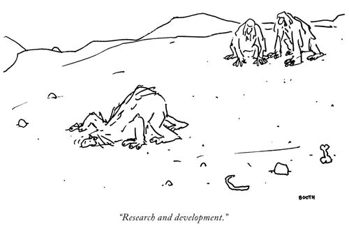 "Research and development."