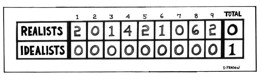 Realists and Idealist Numbers