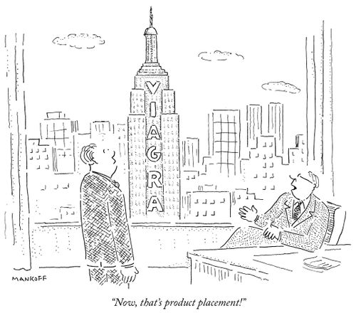 "Now, that's product placement!"