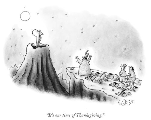 "It's our time of Thanksgiving."