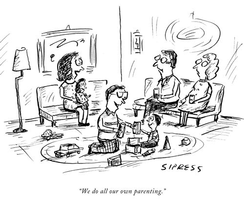 "We do all our own parenting."