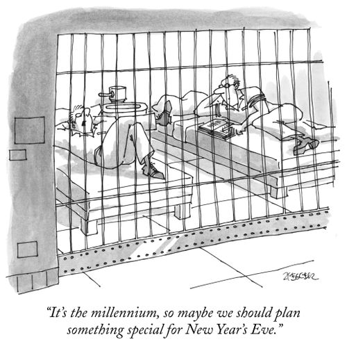 "It's the millennium, so maybe we should plan something special for New Year's Eve."