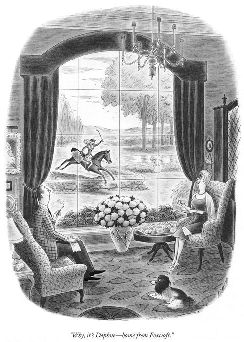 "Why, it's Daphne—home from Foxcroft."