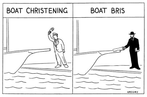 Boat Christening vs. Boat Bris