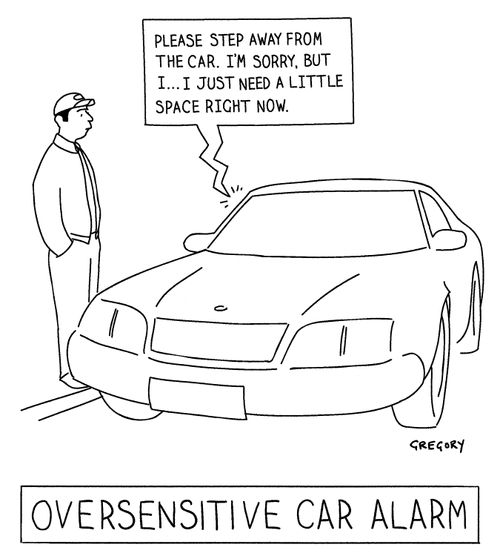 'Oversensitive Car Alarm'