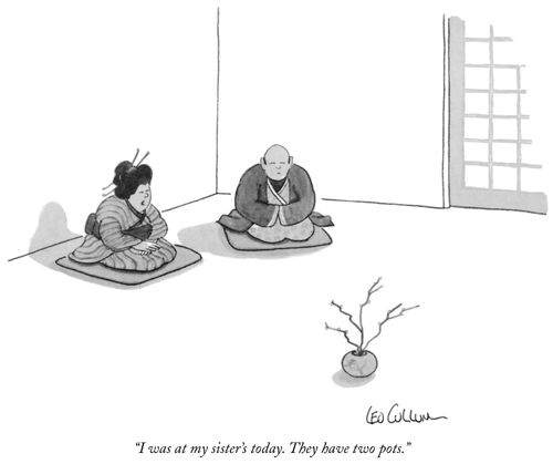 "I was at my sister's today. They have two pots."