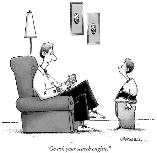 "Go ask your search engine."
