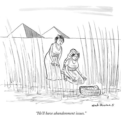 "He'll have abandonment issues."