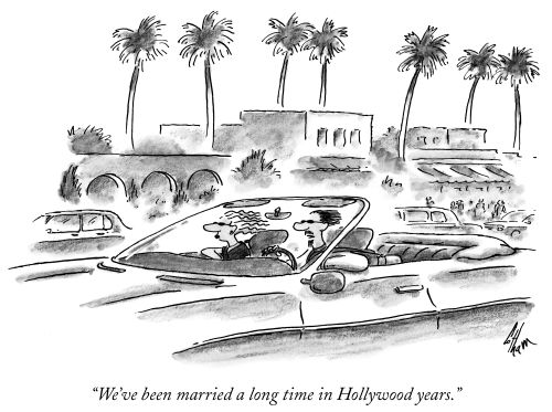 "We've been married a long time in Hollywood years."