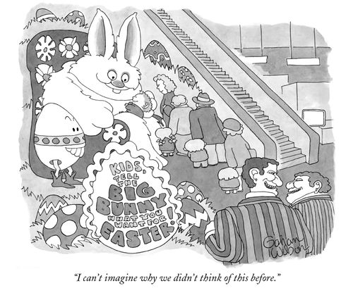 "I can't imagine why we didn't think of this before."