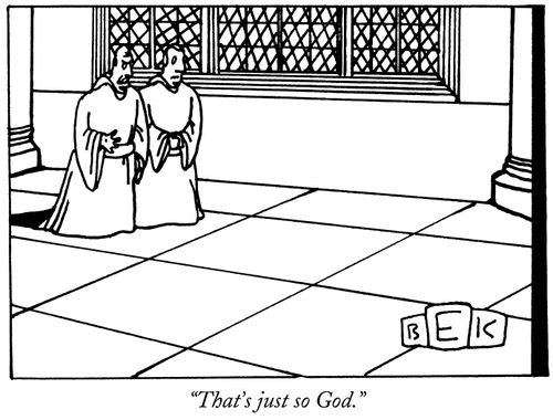 "That's just so God."