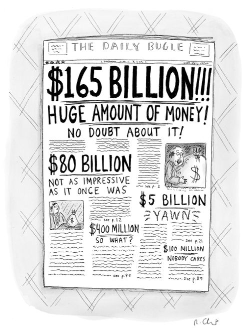 $165 Billion!!! Huge amount of money!