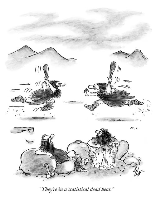 "They're in a statistical dead heat."