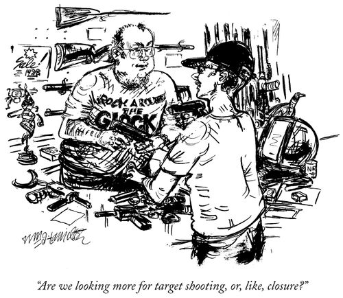 "Are we looking more for target shooting, or, like, closure?"