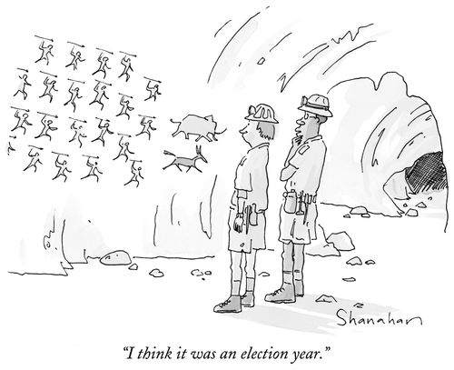 "I think it was an election year."