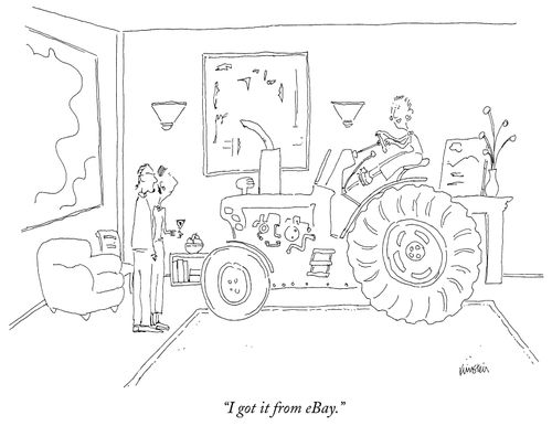 "I got it from eBay."