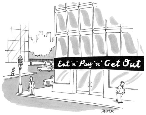 Eat 'n' Pay 'n' Get Out Restaurant